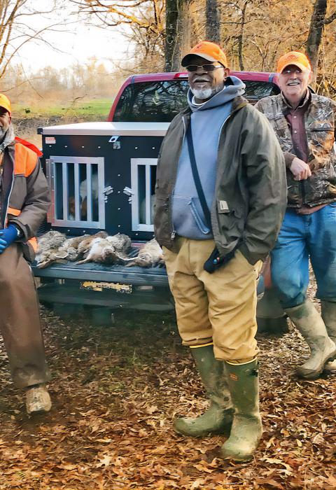 Small game hunters in Tennessee
