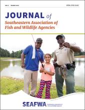 SEAFWA Journal Cover - Volume 8, March 2021