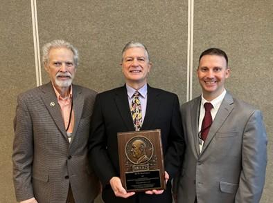 Ross Melinchuk, SEAFWA Executive Director; Dr. W. Daryl Jones; and Chris Racey, Chairman of the C.W. Watson Award Committee 