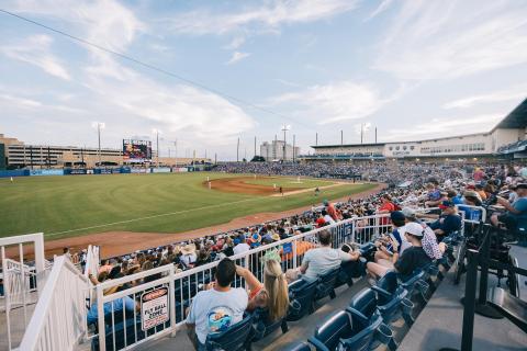 Baseball game in Mississippi